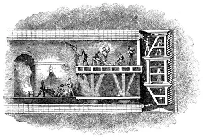 Bau des Themas Tunnels in London, 1825-1843