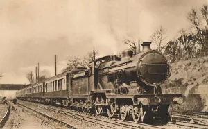 British Steam Locomotives Drucke: Down Continental Pullman Limited Express, c1920s. Creator: Unknown