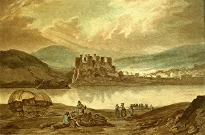 North Wales Coast Drucke: Conway Castle, (c1900). Creator: Unknown