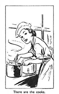 Women In The Royal Air Force Drucke: There are the cooks, 1940