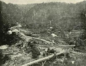 Federation Era Australia Drucke: Copper Mines, Walhalla, 1901. Creator: Unknown