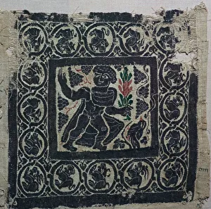 Ancient Egyptian Textiles Drucke: A Coptic textile from Egypt, 3rd century