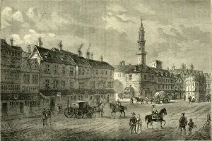Kornhilf im Jahr 1630, (ca. 1872). Schöpfer unbekannt