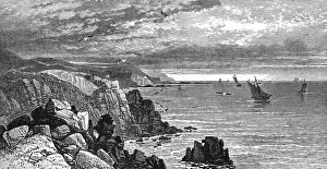 Cornish Coast Drucke: On the Cornish Coast, 1900