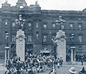 Die Krönung von König Georg V. und Königin Mary, London, 1911. Ersteller: Unbekannt.