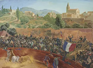 Traditional Bullfighting Drucke: Corrida, 1927