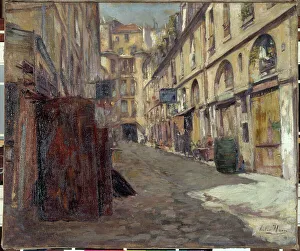 Impressionism In France Drucke: Cour de Dragon, c1901. Creator: Victor Marec