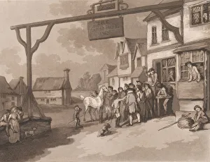 West Sussex England Drucke: Crawley (An Excursion to Brighthelmstone), June 1, 1790. June 1, 1790