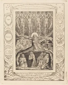 British Heritage Prints Drucke: The Creation, 1825. Creator: William Blake