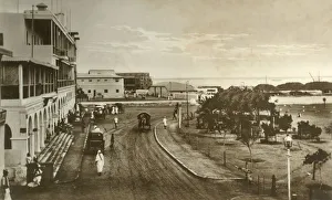 Vintage Middle East Images Drucke: The Crescent, Aden, c1918-c1939. Creator: Unknown