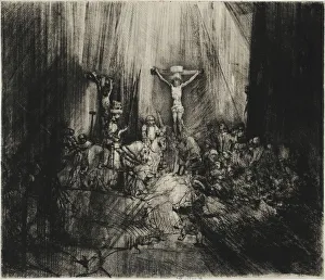 Baroque Art Collection Drucke: The Three Crosses