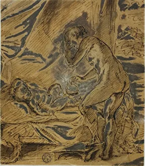 Cupid And Psyche Mythology Drucke: Cupid and Psyche, n.d. Creator: Anthoni Schoonjans