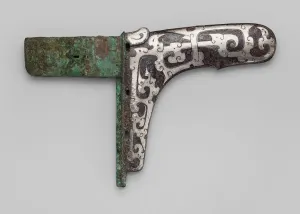 Asian Applied Arts Collection Drucke: Dagger-Axe (Ge), Eastern Zhou dynasty, Warring States period (480-221 B. C. )