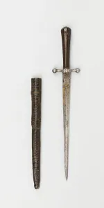 Rüstung mit Schneide und Scheide aus Schottland, datiert auf das Jahr 1624; Künstler unbekannt