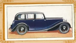 Vintage Car Enthusiast Drucke: Daimler 15 Saloon, c1936