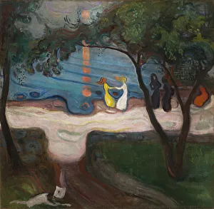 National Gallery Prague Collection Drucke: Dance on the Shore, 1900