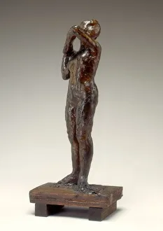 Tänzerin anpassung des Schultergurtes ihres Korsets, Ende der 1870er Jahre/Anfang der 1880er Jahre/Kreislauf bis Anfang der 1890er Jahre. Ersteller: Edgar Degas