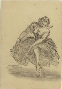 Tänzerin / Tänzerschöpfer: Honoré Daumier