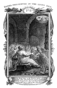 Daniel In The Lions Den Drucke: Daniel in the Lions Den, 1804