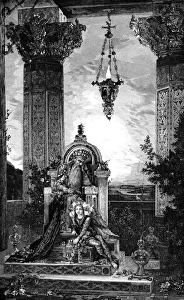 Gustave Moreau Artwork Drucke: David, 1878 (1900)