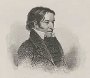 Drucke von David Crockett, um 1836 Asher Brown Durand Drucke: David Crockett, um 1836; um 1836 Künstler: Asher Brown Durand