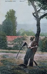 Rural Life Images Drucke: The Days End, c1900