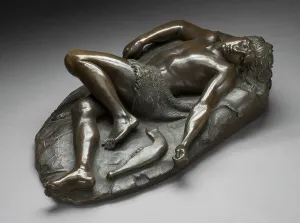 Old Testament Religious Art Drucke: The Dead Abel (image 1 of 2), c.1840. Creator: Unknown