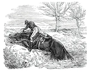 Toter Schuss, 1844. Künstler: Unbekannt.