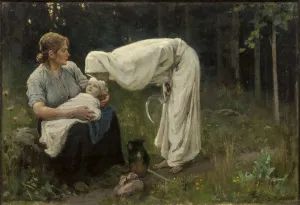 Memento Mori Symbolism Drucke: Death, 1897