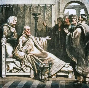 Tod Augustus, 1890. Künstler: Unbekannt. Tod Augustus, 1890. Künstler: Unbekannt