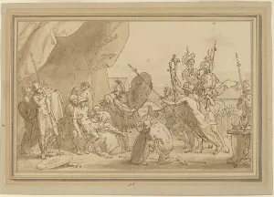Benjamin West Artwork Drucke: Death of a General. Creator: Benjamin West