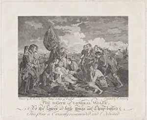 Der Tod von General Wolle (13. September 1759), nach dem Jahre 1776 Nachlass: P