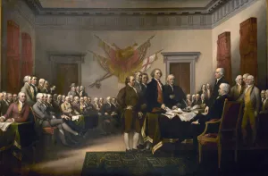Russian Countryside Scene Drucke: Declaration of Independence, 1819