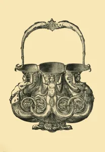 Mythical Creature Illustration Drucke: Decorative object, (1881). Creator: Unknown