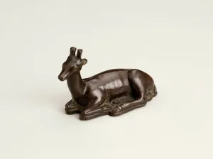 Chinese Decorative Arts Drucke: Deer, 1368-1644. Creator: Unknown