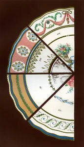 Service für Abendessen und Nachtisch, 1876. Künstler: Hall & England