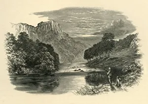 Cumbria Lake District Scenery Drucke: On the Derwent, c1890. Creator: Unknown