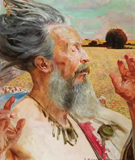 Symbolist Art Movement Drucke: Derwid, 1902. Creator: Jacek Malczewski