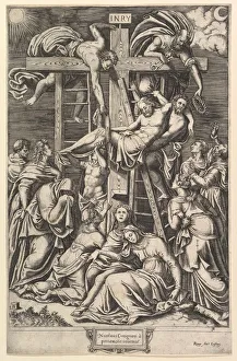 Die Abnahme vom Kreuz, Künstler: Meister der Todeskunst