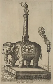 Antique Prints Drucke: Descriptio publicae gratulationis