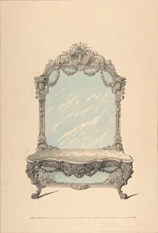 Entwurf für ein Konsolentisch, 1850-1904. Ersteller: Robert William Hume