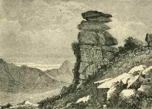 British Geographical Feature Drucke: The Devils Cheese-Ring, 1898. Creator: Unknown