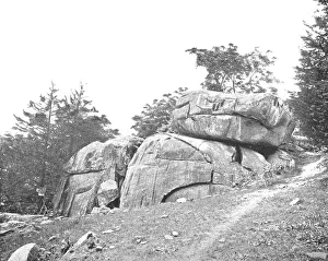 Battle Of Gettysburg 1863 Drucke: Devils Den, Gettysburg, Pennsylvania, USA, c1900. Creator: Unknown
