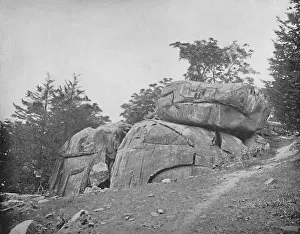 Black And White Battle Scenes Drucke: Devils Den, Gettysburg, Pennsylvania, c1897. Creator: Unknown