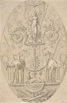 Diana mit den Eigenschaften der Jagd aus dem 16.Jh., Schöpfer: Antoine Caron