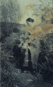 Child Development Images Drucke: The difficult step, c1900. Creator: Frances S. Allen