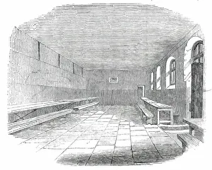 Esszimmer, Newgate-Gefängnis, 1850. Künstler: Unbekannt.