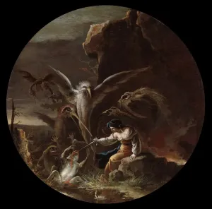 Szenen der Hexerei, um 1645-1649. Schöpferin: Salvator Rosa (Italienisch, 1615 - 1673)