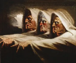 Die Räuberinnen, um 1782. Künstler: Fuseli, Johann Heinrich (* 1741; † 1825)
