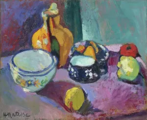 Drucke von Gerichte und Früchte, 1901 Henri Matisse Drucke: Gerichte und Obst, 1901. Künstler: Henri Matisse